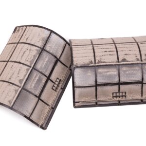 Air conditioning unit filters with full of dust and particles