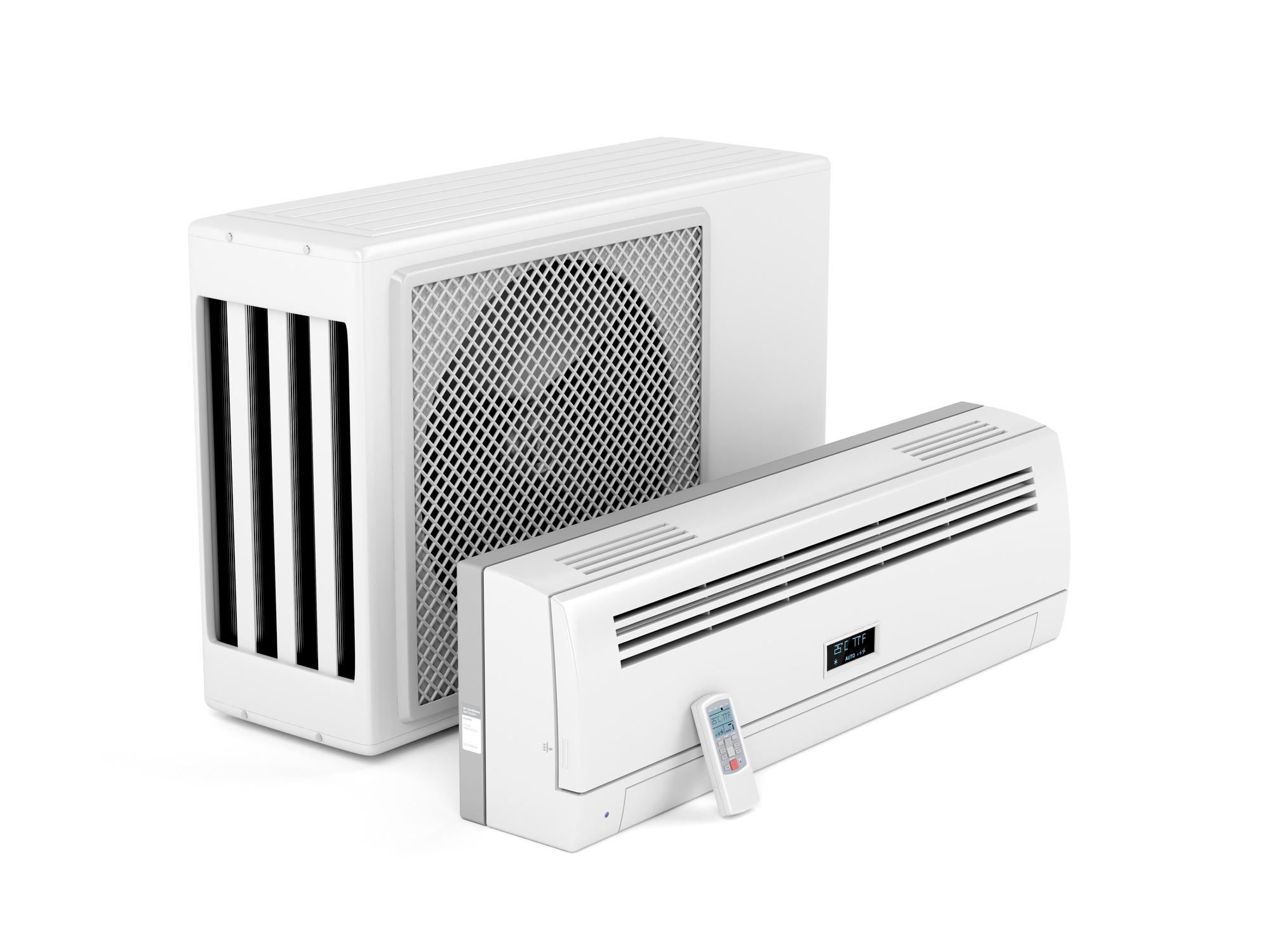 Modern split system air conditioner