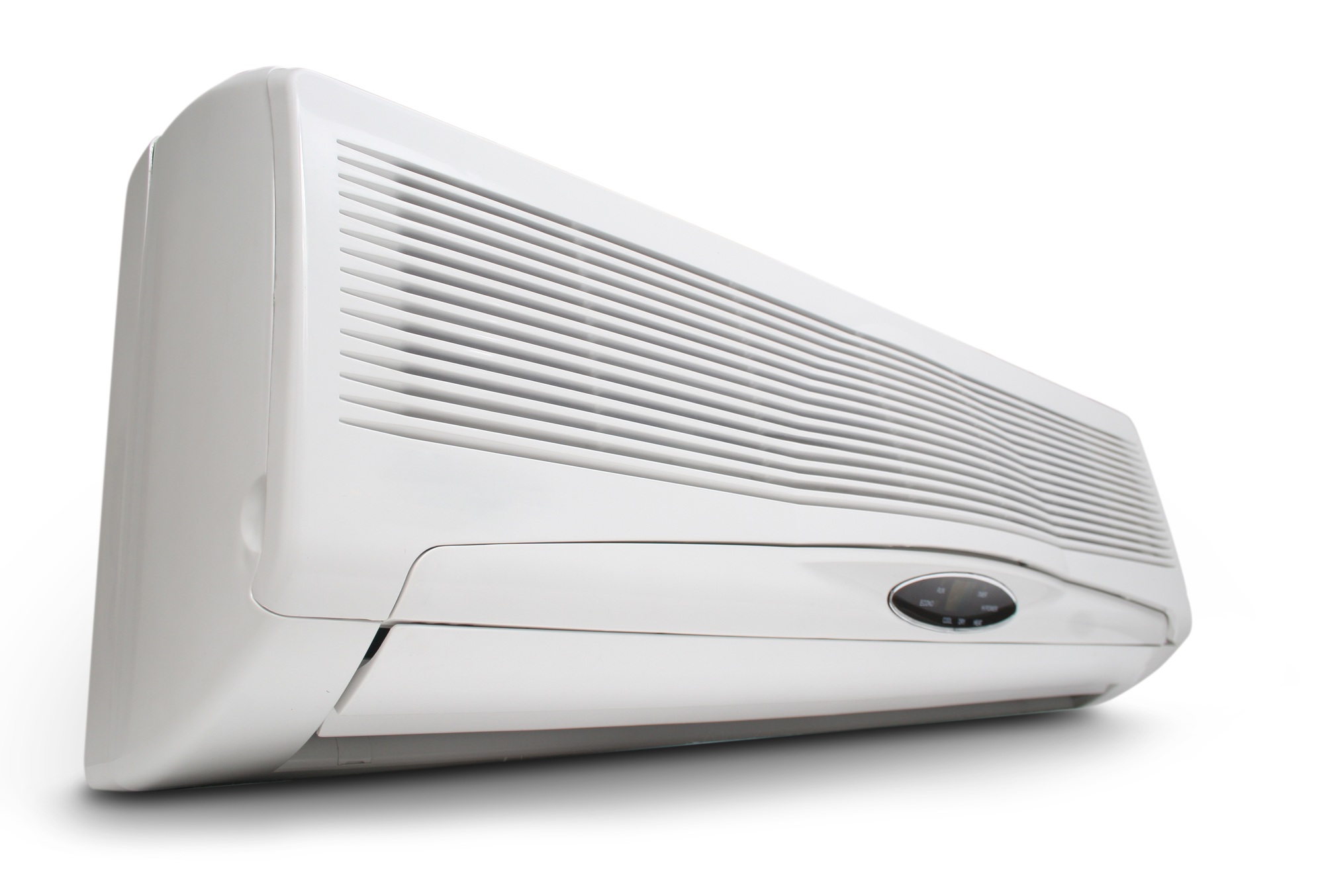 Photo of an air conditioner on a white background